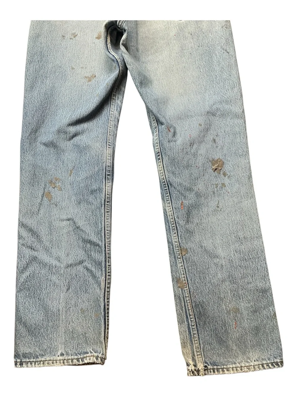 Vintage Levi’s 501 button fly 90s straight leg jeans 34 x 32 USA made